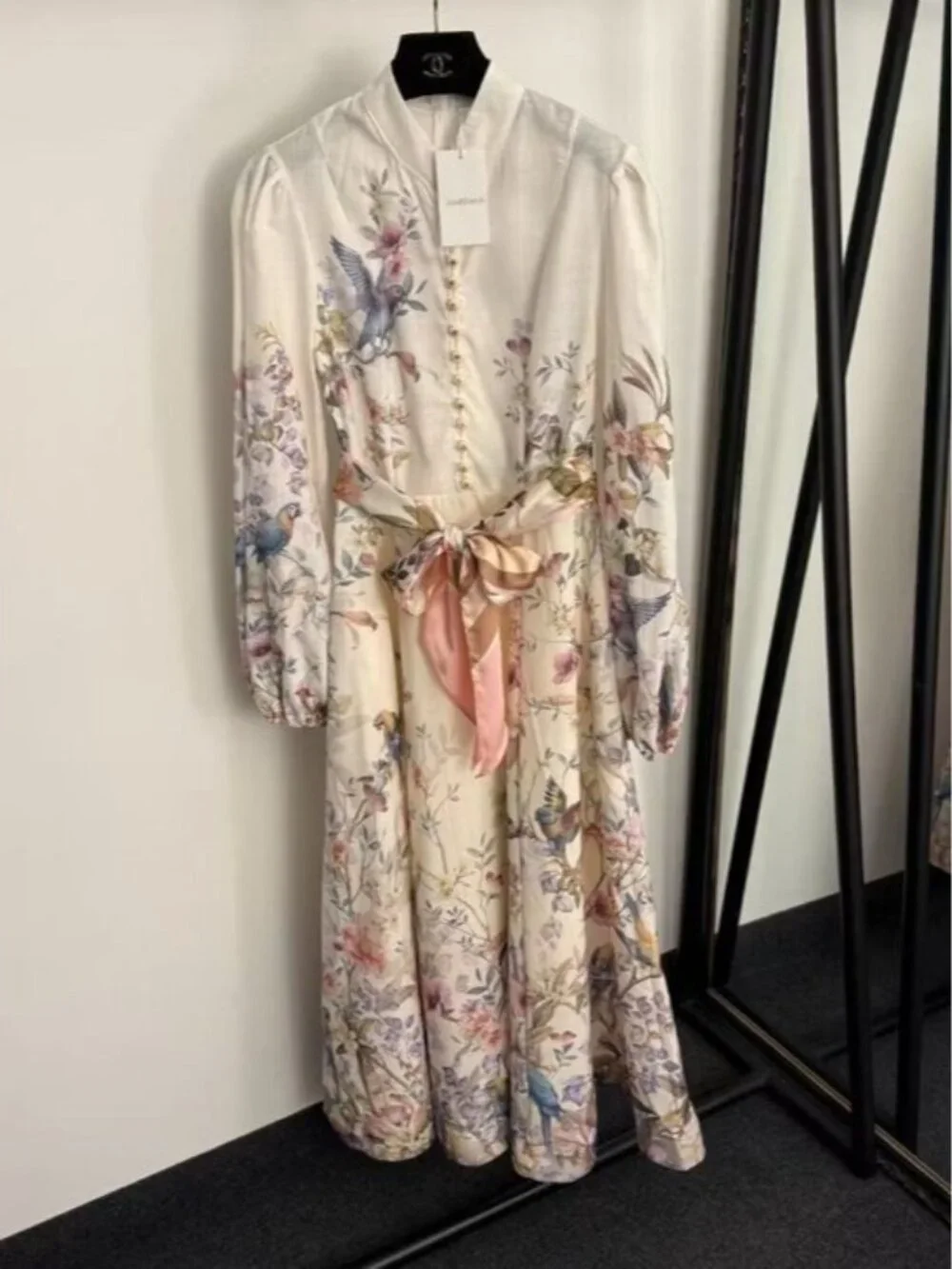 NWOT! Zimmermann Rebellion Button Midi Dress - Picture 2 of 9